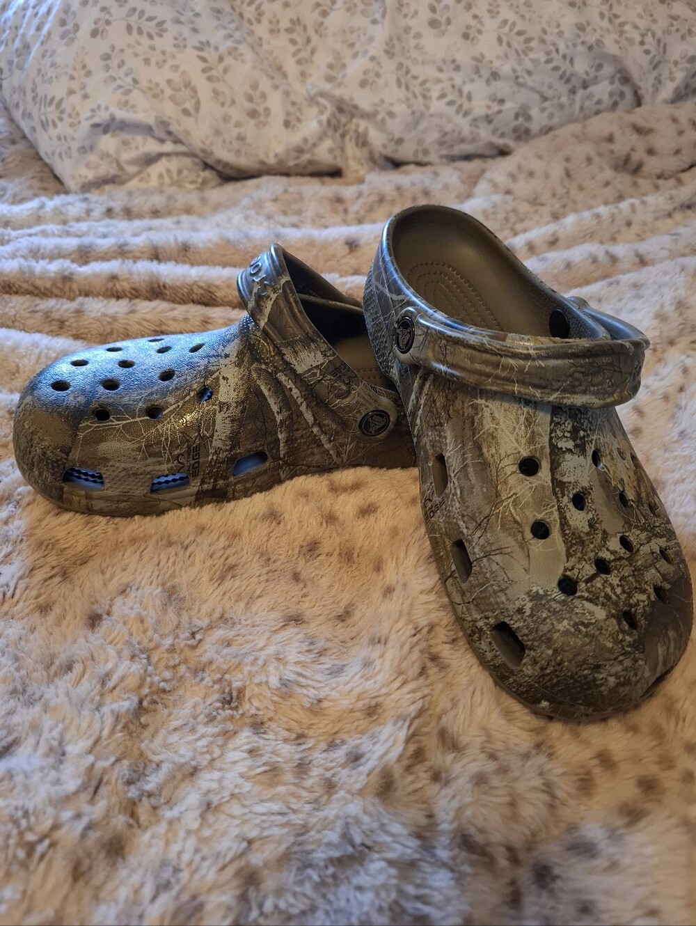 Womens/Mens Camouflage Crocs